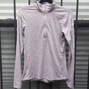Nike x Soulcycle purple half zip pullover